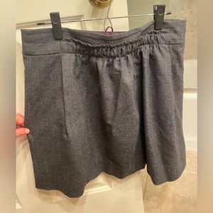 JCrew charcoal wool skirt size 12